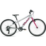Puky LS-PRO 24-8 Children´s Bike - 24" | 8-Speed - silver/berry