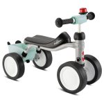 Puky PUKYlino Children's Running Bike - Bundle incl. Frame Bag - grey panda