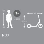 Puky R 03 Scooter - sky blue - Image 2