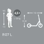 Puky R 07L Balloon Scooter - black - Image 2