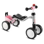 Puky WUTSCH Children's Balance Bike - Bundle incl. Frame Bag - grey bunny
