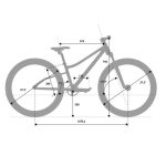 Rascal Wild 27 - 27.5" Youth Mountain Bike - 2023 - Teal - Image 2