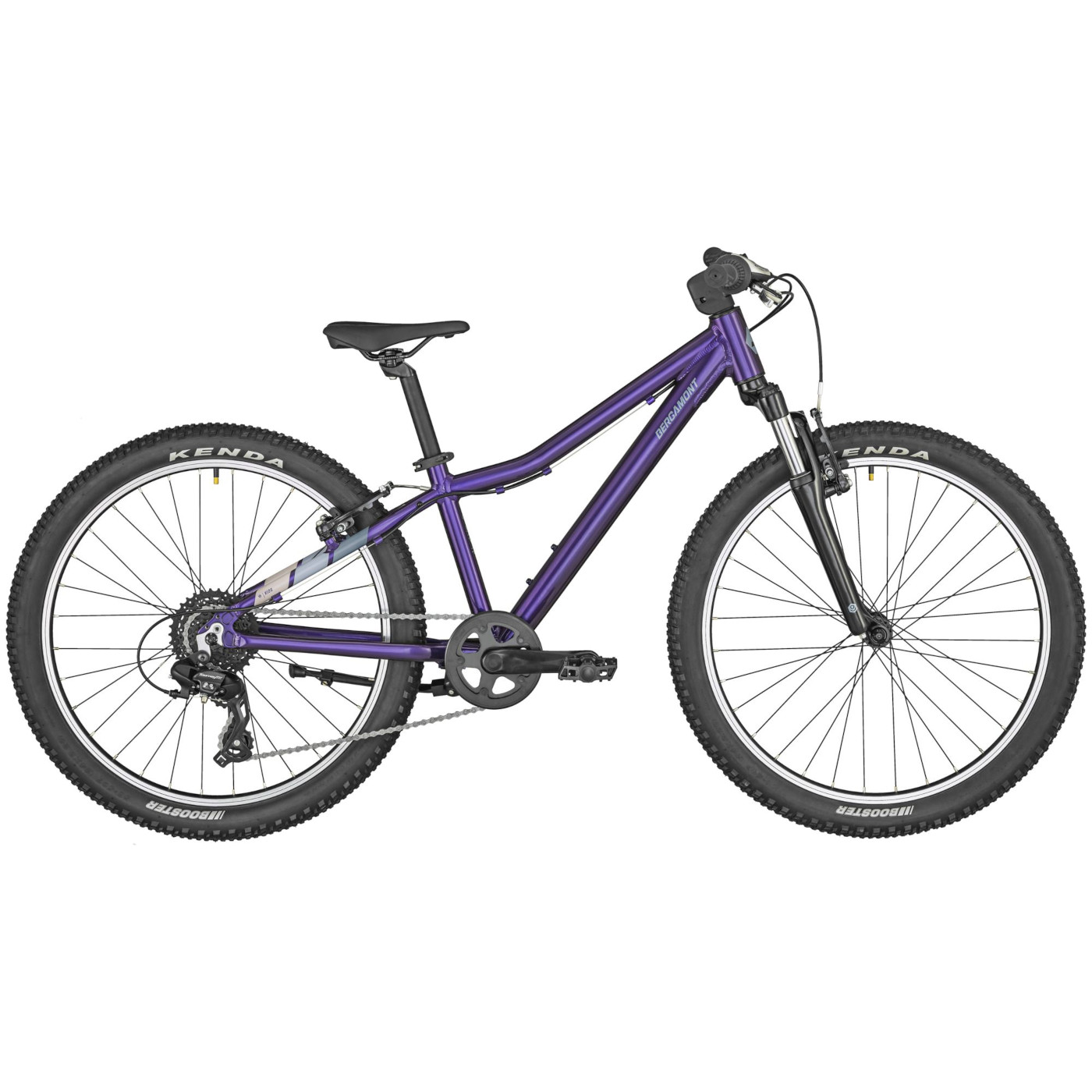 revox24-purple-1406937.jpg Bergamont REVOX 24 - 24" Kids Mountain Bike - 2023 - shiny metallic purple - Image 1