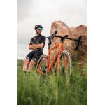 Ridley FALCN RS - Ultegra Di2 - Carbon Roadbike - 2024 - black / red / orange - Image 10