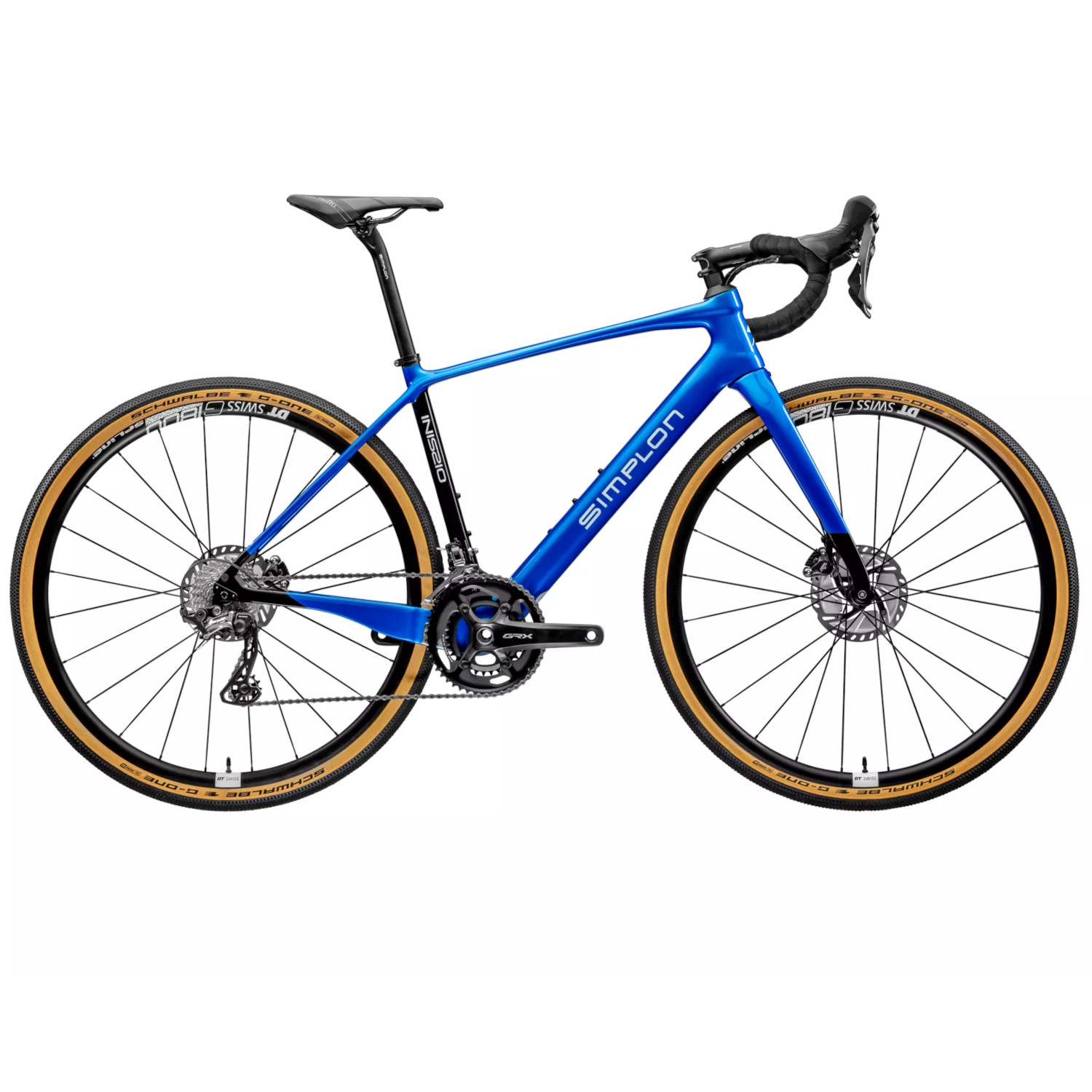 road-inissio-gravel-island-blue-glossy-black-glossy-1359195.jpg Simplon INISSIO GRAVEL - GRX 600 - Carbon Gravel Bike - 2023 - island blue glossy / black glossy - Image 1