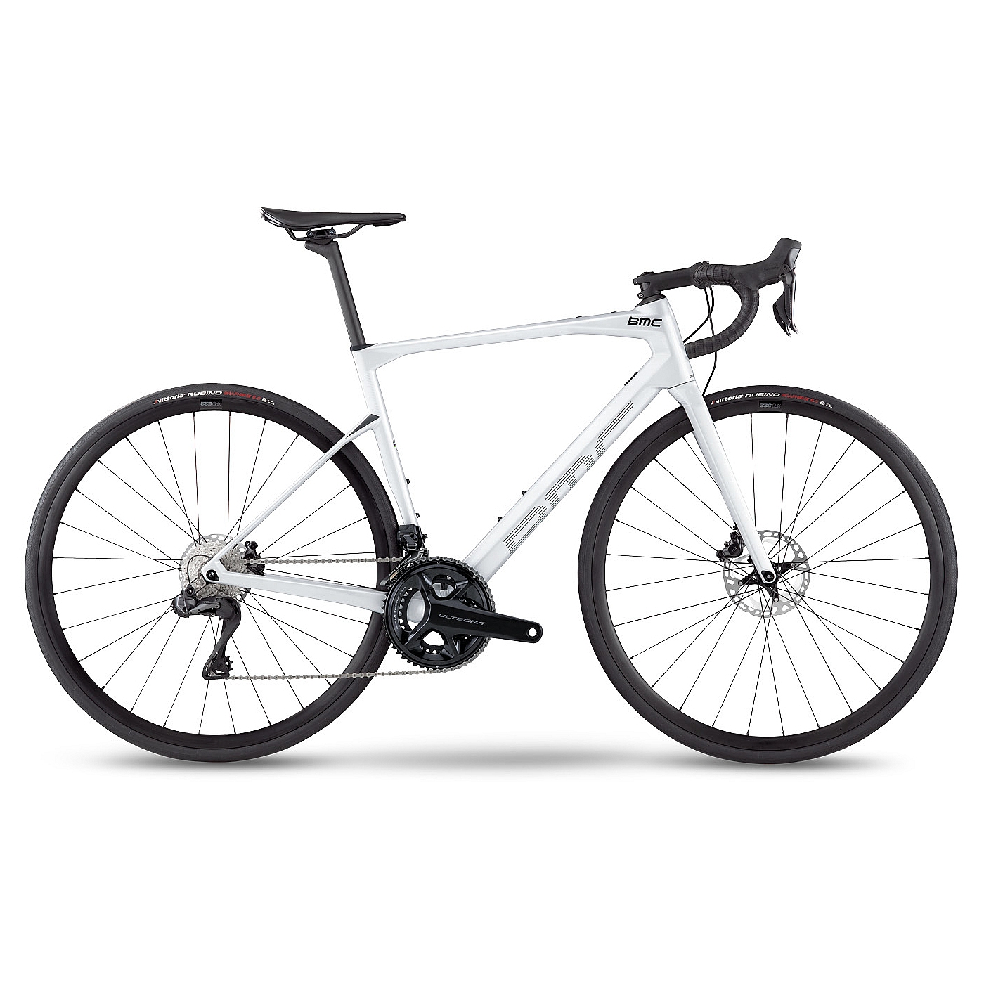 roadmachine-three-metallic-off-white-black-1284158.jpg BMC ROADMACHINE THREE - Carbon Roadbike - 2023 - metallic off-white / black - Image 1