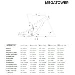Santa Cruz MEGATOWER 2 C S GX - 29" Carbon Mountainbike - 2023 - matte nickel - Image 2