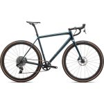 Specialized CRUX PRO - Carbon Gravel Bike - 2023 - gloss metallic deep lake/ green pearl