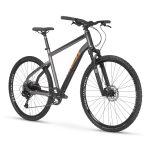 Ghost SQUARE CROSS Essential AL U - Crossbike - 2022 - silver / black / orange A01 - Image 3