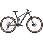 CUBE STEREO 140 HPC Rookie - 27.5" Carbon Youth Mountainbike - 2023 - grey / olive