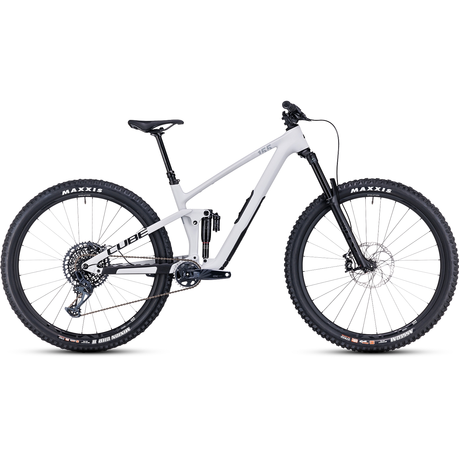 stereo-one55-c62-race-29-lightgrey-grey-1432681.jpg CUBE STEREO ONE55 C:62 Race - 29" Carbon Mountainbike - 2023 - lightgrey / grey - Image 1
