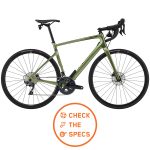 Cannondale SYNAPSE CARBON 2 RL - Shimano Ultegra Roadbike - 2023 - beetle green A01