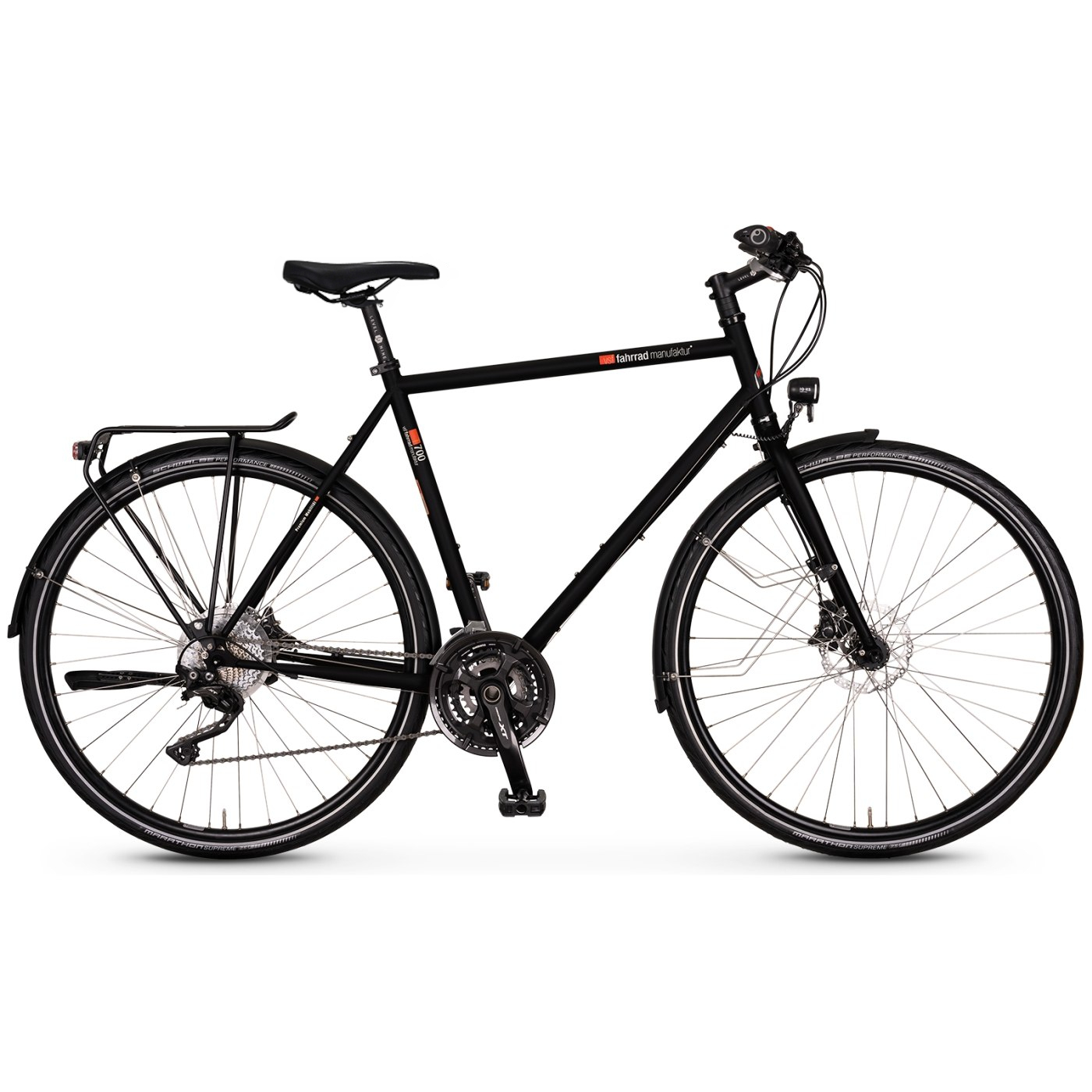 t-700-xt-disc-men-ebony-matte-955913.jpg vsf fahrradmanufaktur T-700 Disc XT - Men Touring Bike - 2023 - ebony matt - Image 1