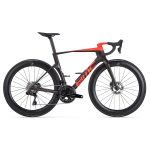 BMC TEAMMACHINE R 01 TWO - Carbon Roadbike - 2024 - maroon carbon / neon red