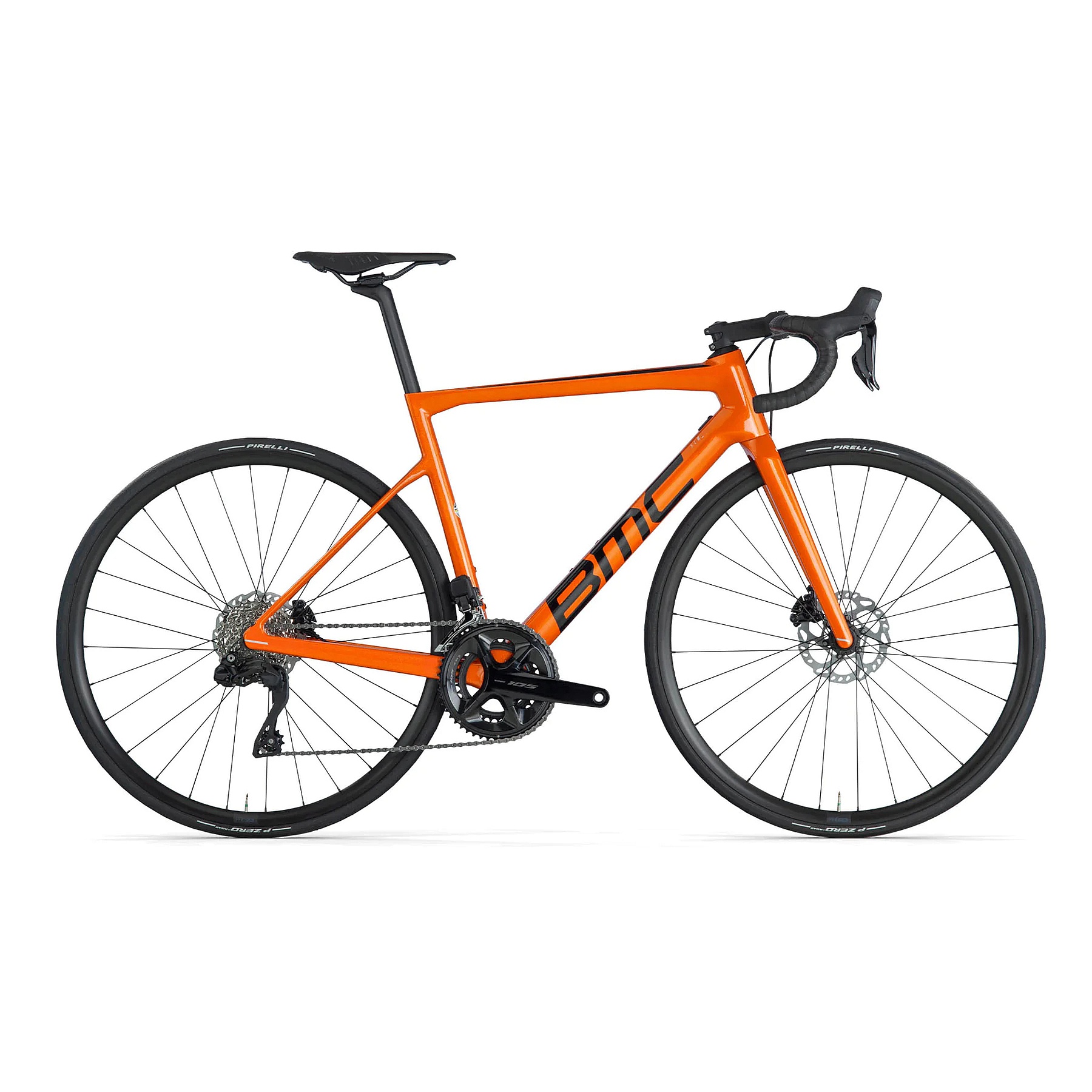 teammachine-slr-four-sparkling-orange-black-1-1613713.jpg BMC TEAMMACHINE SLR FOUR - Carbon Roadbike - 2024 - sparkling orange / black - Image 1