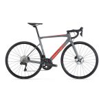 BMC TEAMMACHINE SLR TWO - Carbon Roadbike - 2024 - iron grey / sparkling orange